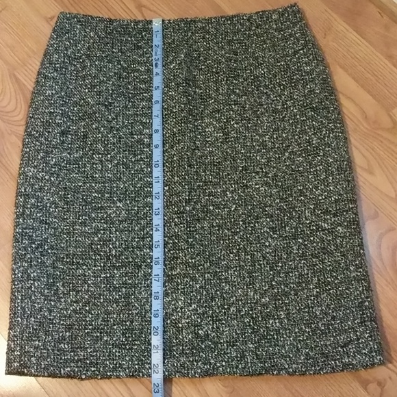 LAST DAY  ⭐Tahari ASL Pencil Skirt w/ Gold Shimmer - Picture 7 of 8